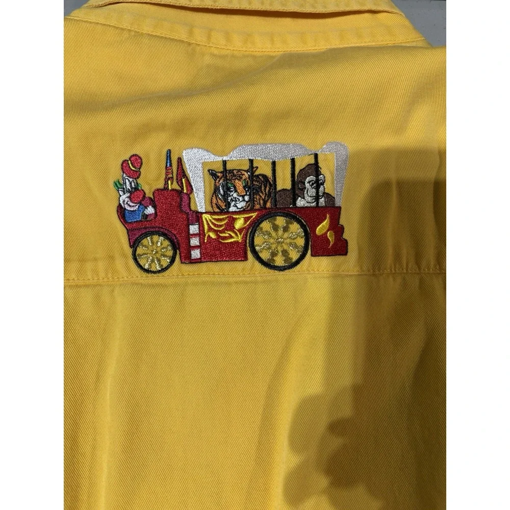 Y2k Blue Generation Shriners Circus Western XL Shirt - Picture 4 of 7
